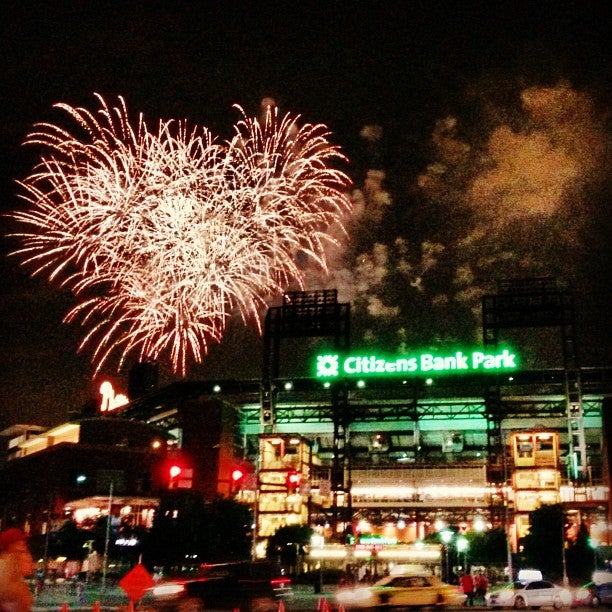 Citizens Bank Park Fireworks 