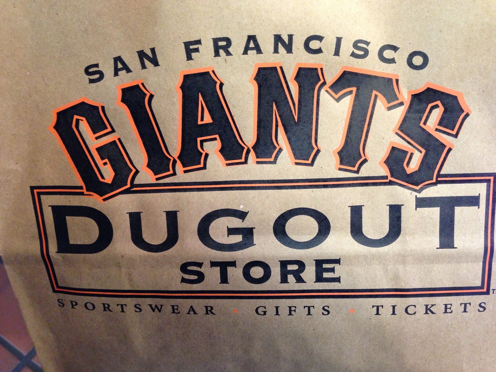 Giants dugout stores closed 123 serramonte ctr daly city ca