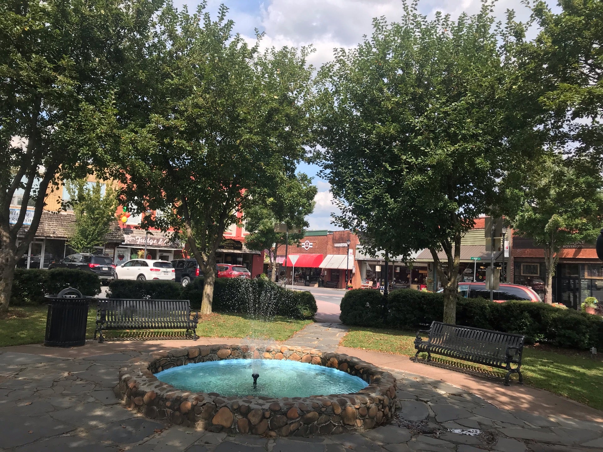 The Square, in Historic Downtown Ellijay, Main Street, Ellijay, GA