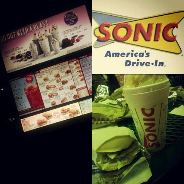 Sonic Menu - Picture of Sonic Drive-In, Santee - Tripadvisor