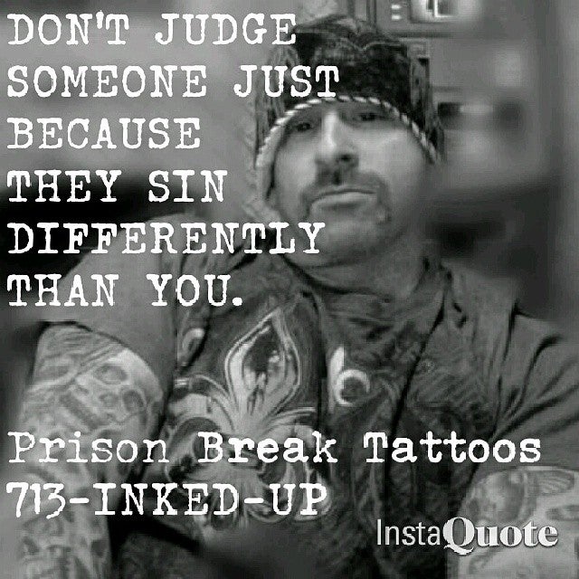 quotes about judging people with tattoos