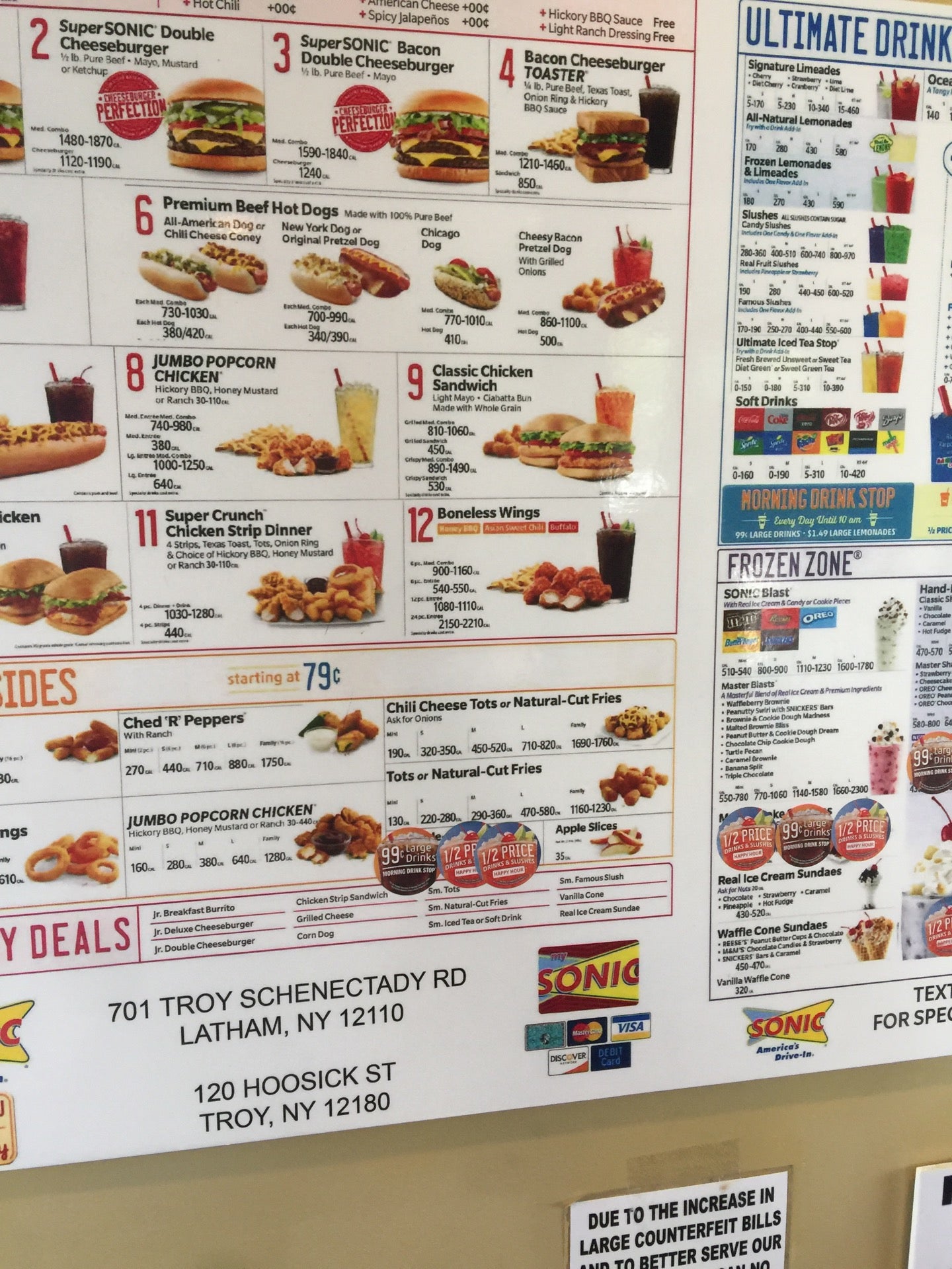 SONIC DRIVE-IN - 84 Photos & 203 Reviews - 701 Troy Schenectady Rd