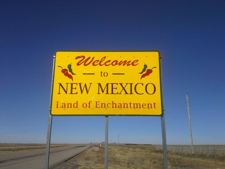 Texas/New Mexico Line, US Highway 87, Texline, TX MapQuest