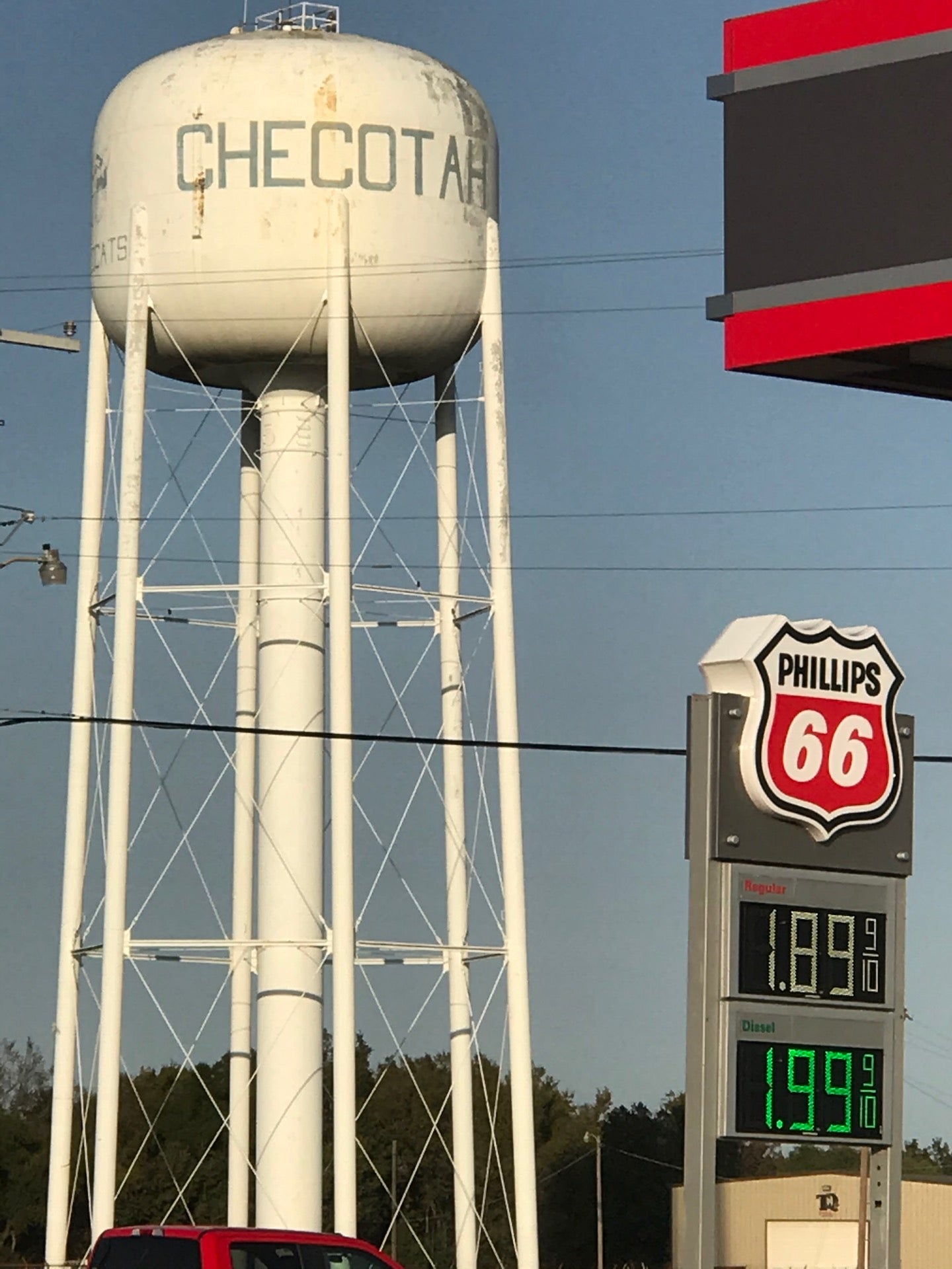 Kwik N EZ Truck Stop, 1201 Old Highway 69, Checotah, OK, Truck stops