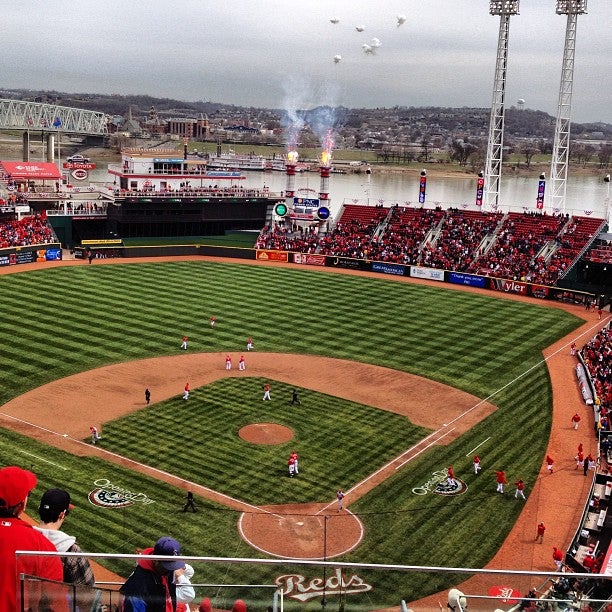 Great American Ball Park, 100 Joe Nuxhall Way, Cincinnati, OH, Stadiums  Arenas & Athletic Fields - MapQuest