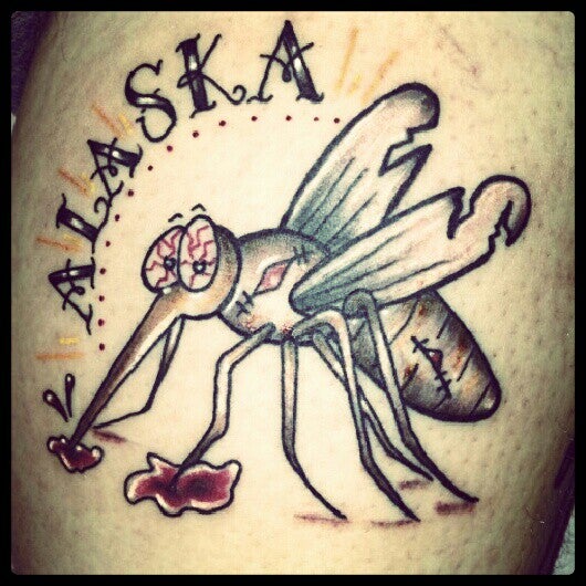 a tattooed mosquito makes me sound with her beautiful｜TikTok Search