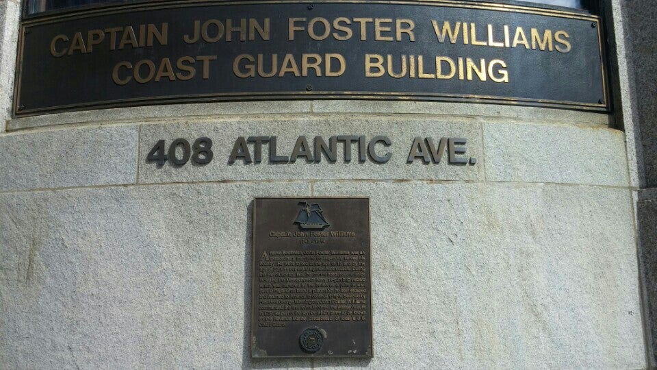 Captain John Foster Williams Coast Guard Building, 408 Atlantic Ave ...