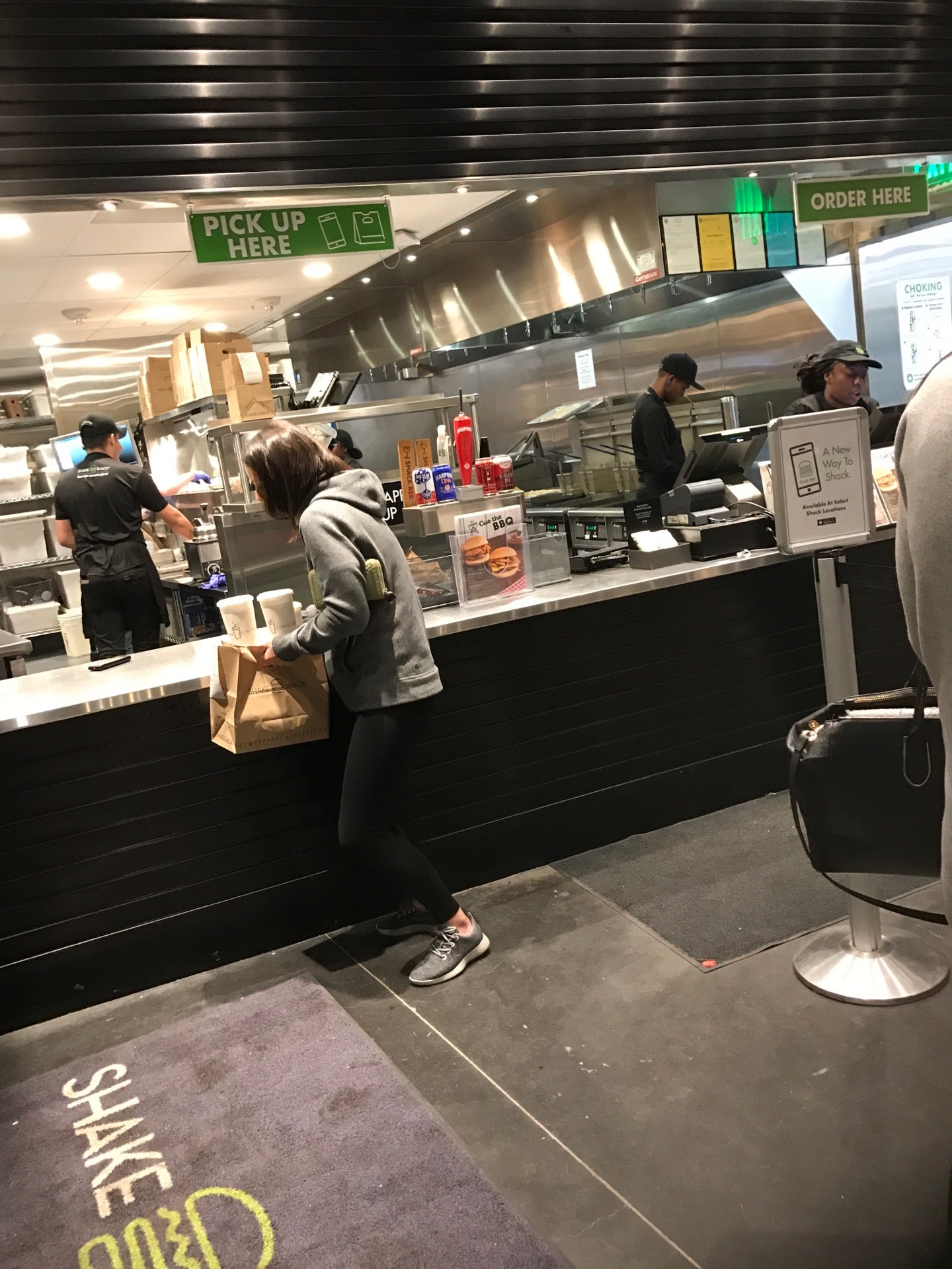 Shake Shack at 77 Seaport Blvd. Boston, MA