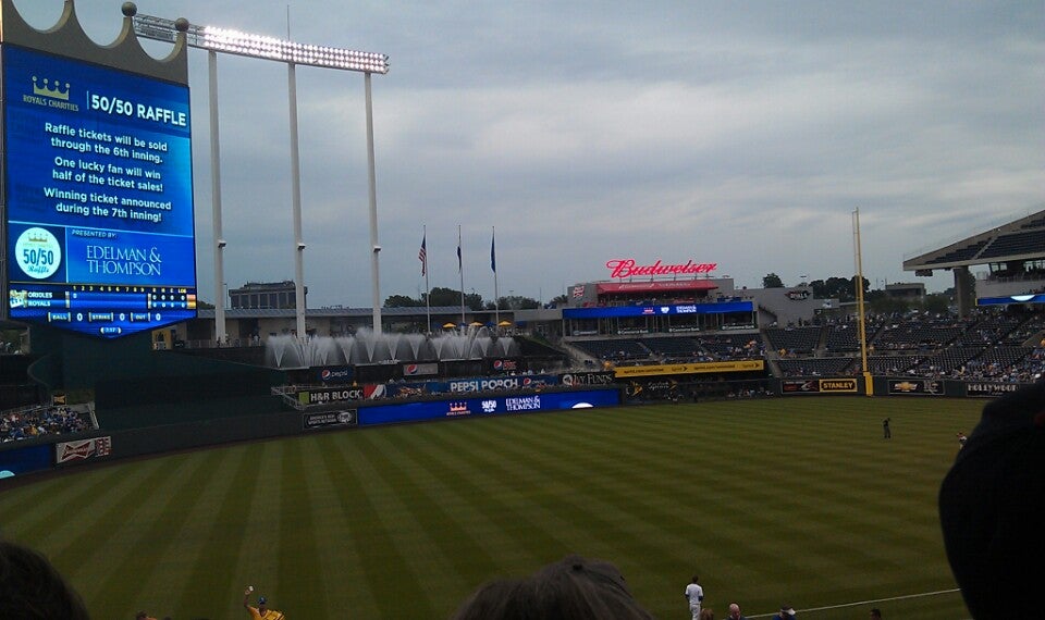 Kauffman Stadium, 1 Royal Way, Kansas City, MO, Stadiums Arenas & Athletic  Fields - MapQuest