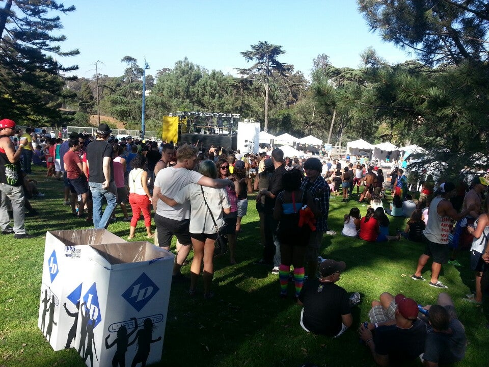 San Diego LGBT Pride Festival Beer Garden, Balboa Park, San Diego, CA