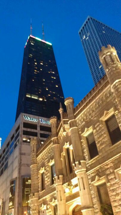 WATER TOWER PLACE - 835 N Michigan Ave. One of Chicago's best shopping malls,  located at the pi…