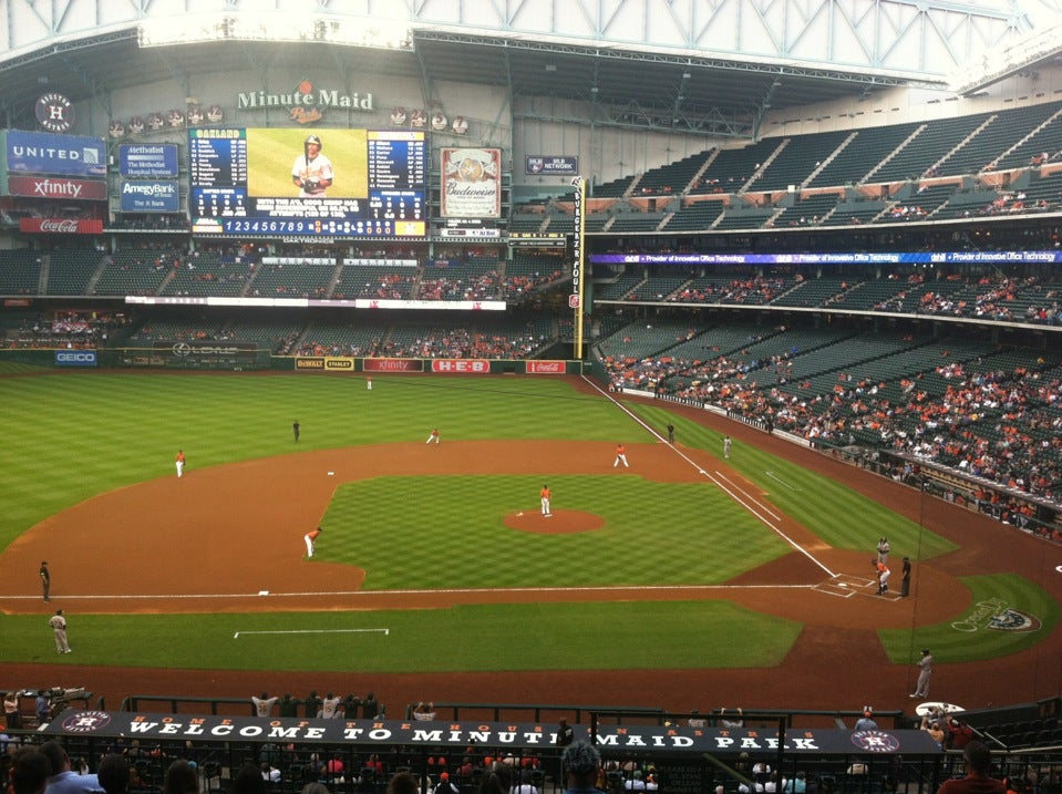 Minute Maid Park 501 Crawford St. Houston, TX 77001  Minute maid park, Minute  maid, Minute maid park houston