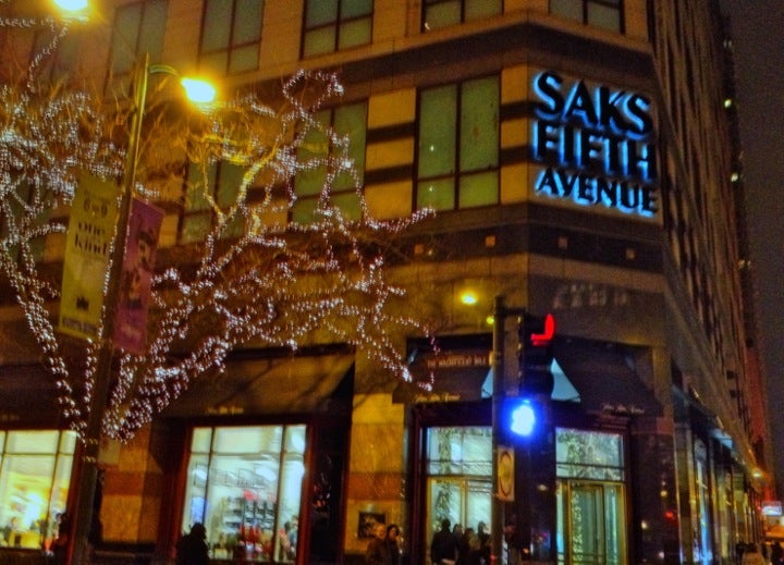 Saks Fifth Avenue - this one on Michigan Avenue Chicago