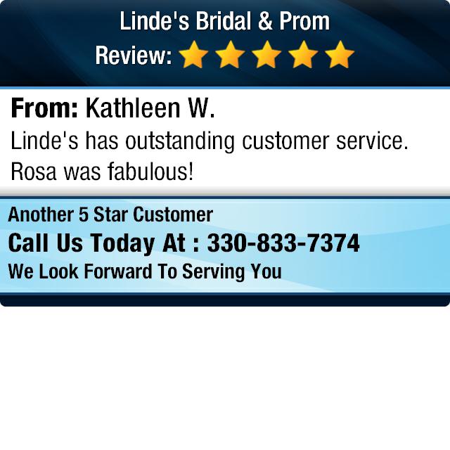 Linde's bridal & outlet prom