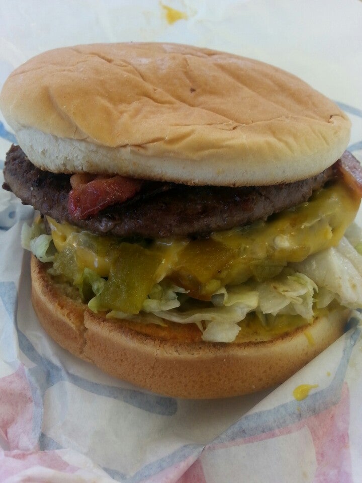 Blake's Lotaburger - The Original Green Chile Cheese Burger