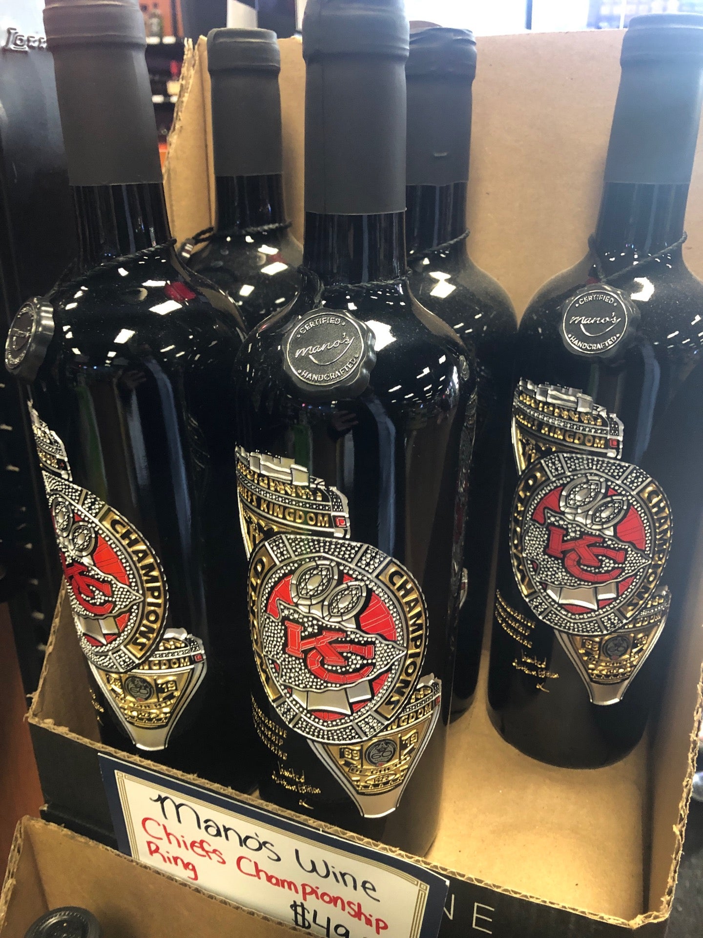 2022 Chiefs World Champions 6 Pack – Mano's Wine