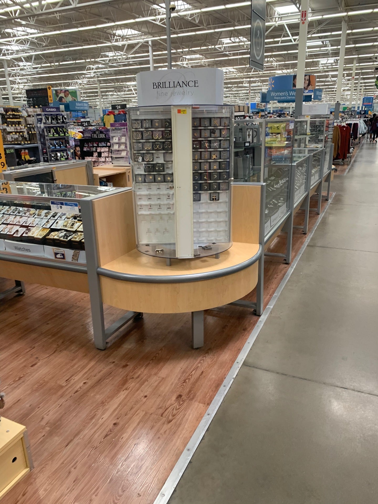 Walmart jewelry deals department near me