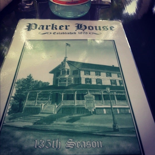 parker house nj menu