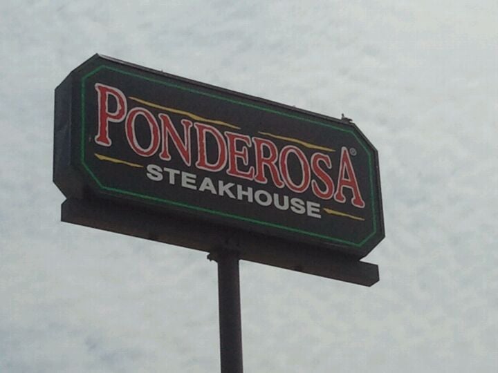 Ponderosa Steakhouse, 2727 Veterans Ave, Vandalia, IL, Steak restaurant
