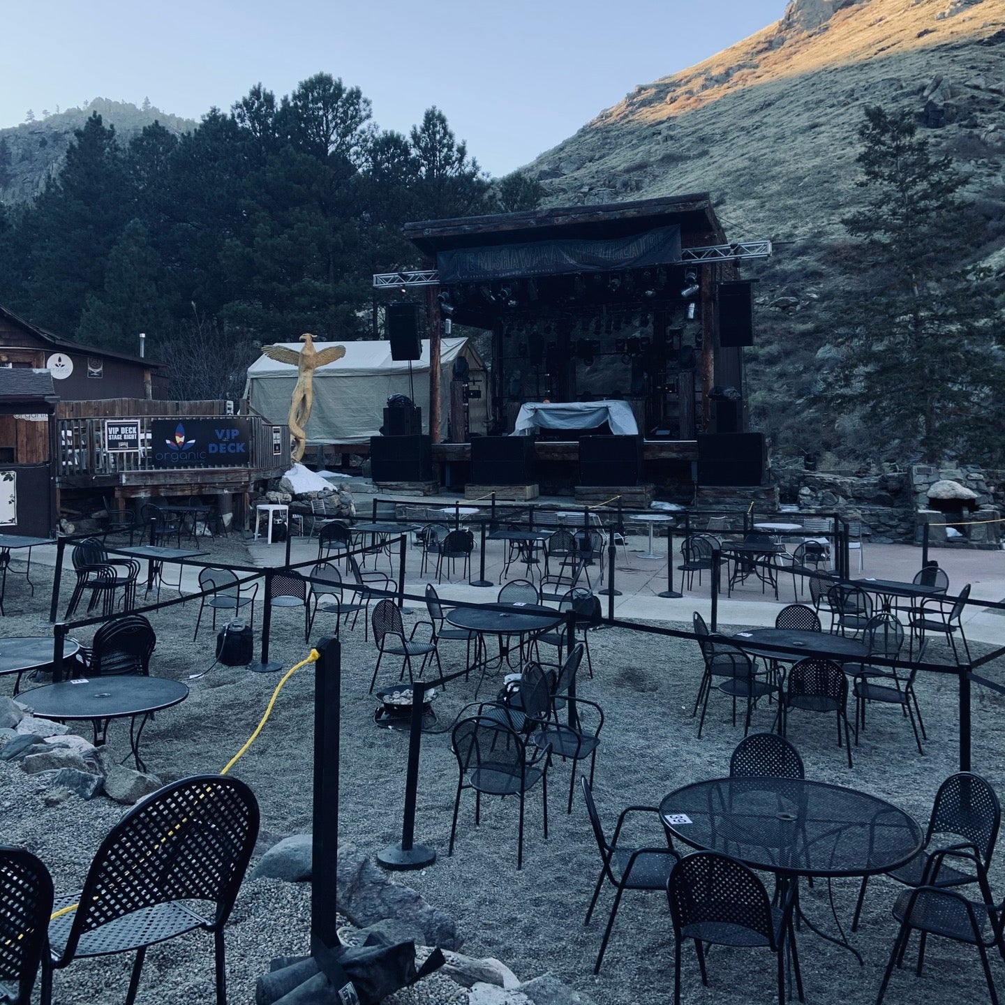 Mishawaka Amphitheater, 13714 Poudre Canyon Rd, Bellvue, CO - MapQuest