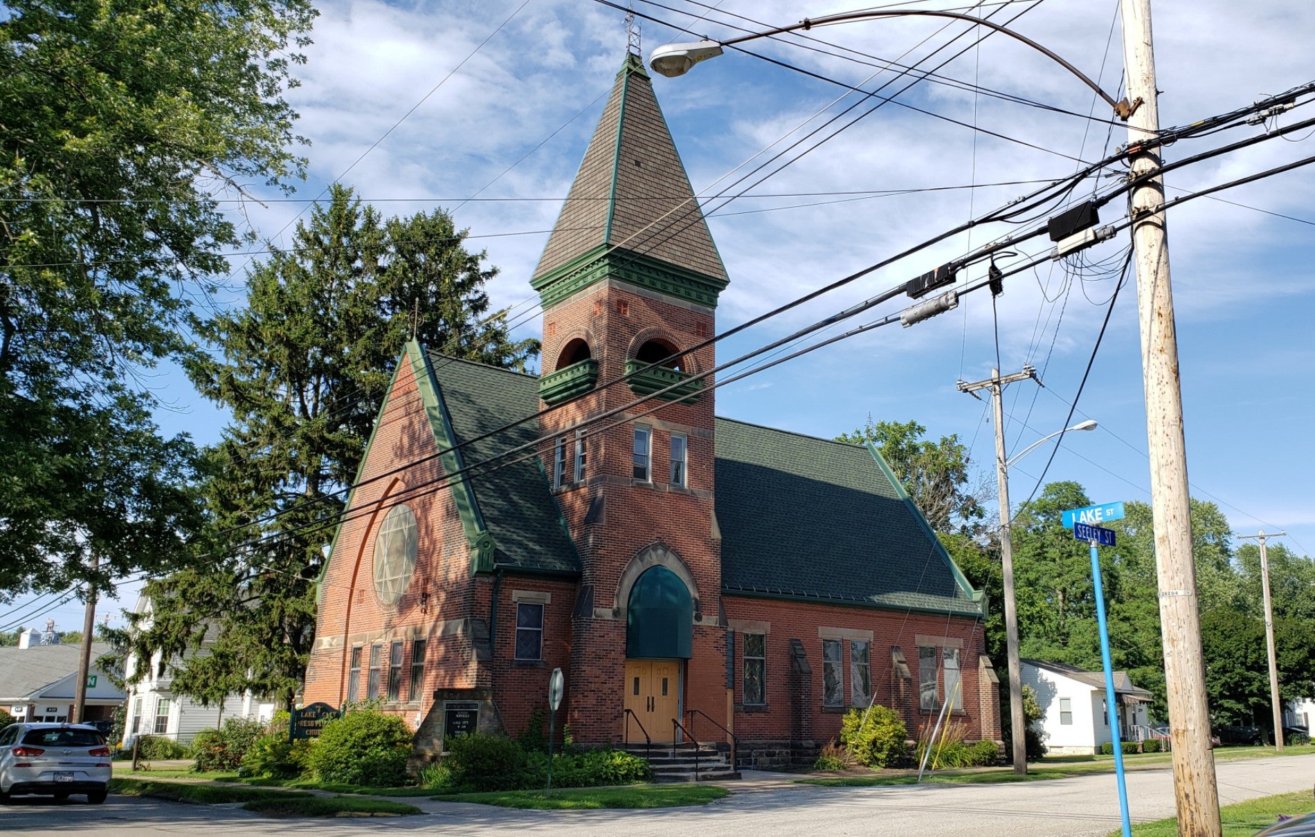 Presbyterian Church, 10088 Seeley St, Lake City, PA, Church