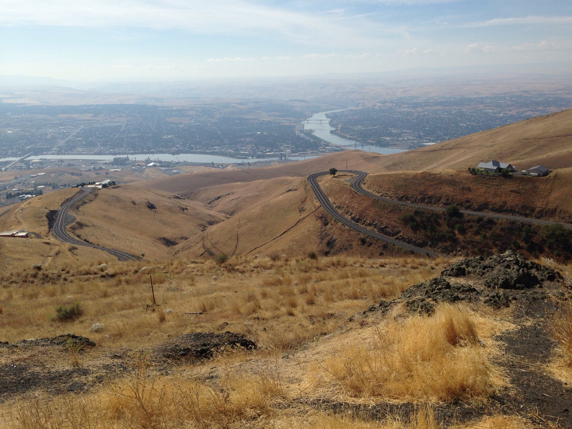 Lewiston Hill Overlook, Old Spiral Hwy, Genesee, ID MapQuest