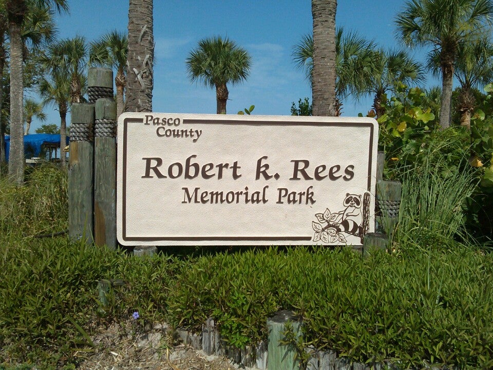 Robert K Rees Memorial Park, 4835 Green Key Rd, New Port Richey, FL