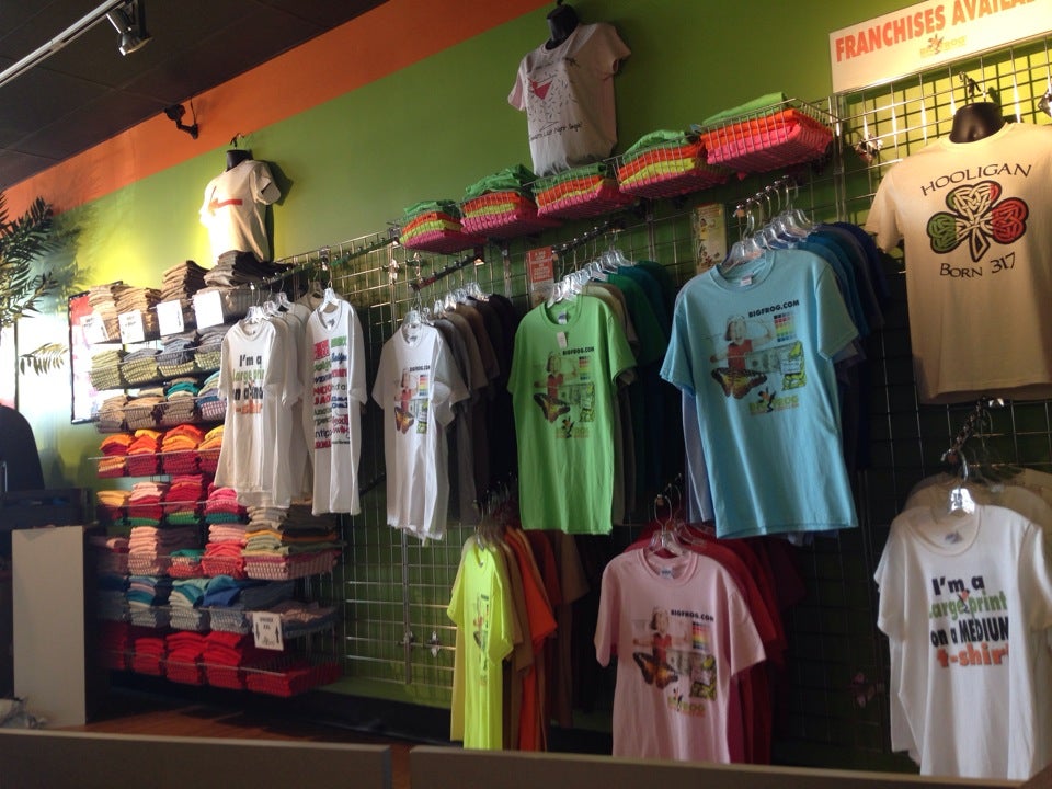 Big Frog Custom T-Shirts and More - CLOSED, 10552 Old Olive Street Rd ...