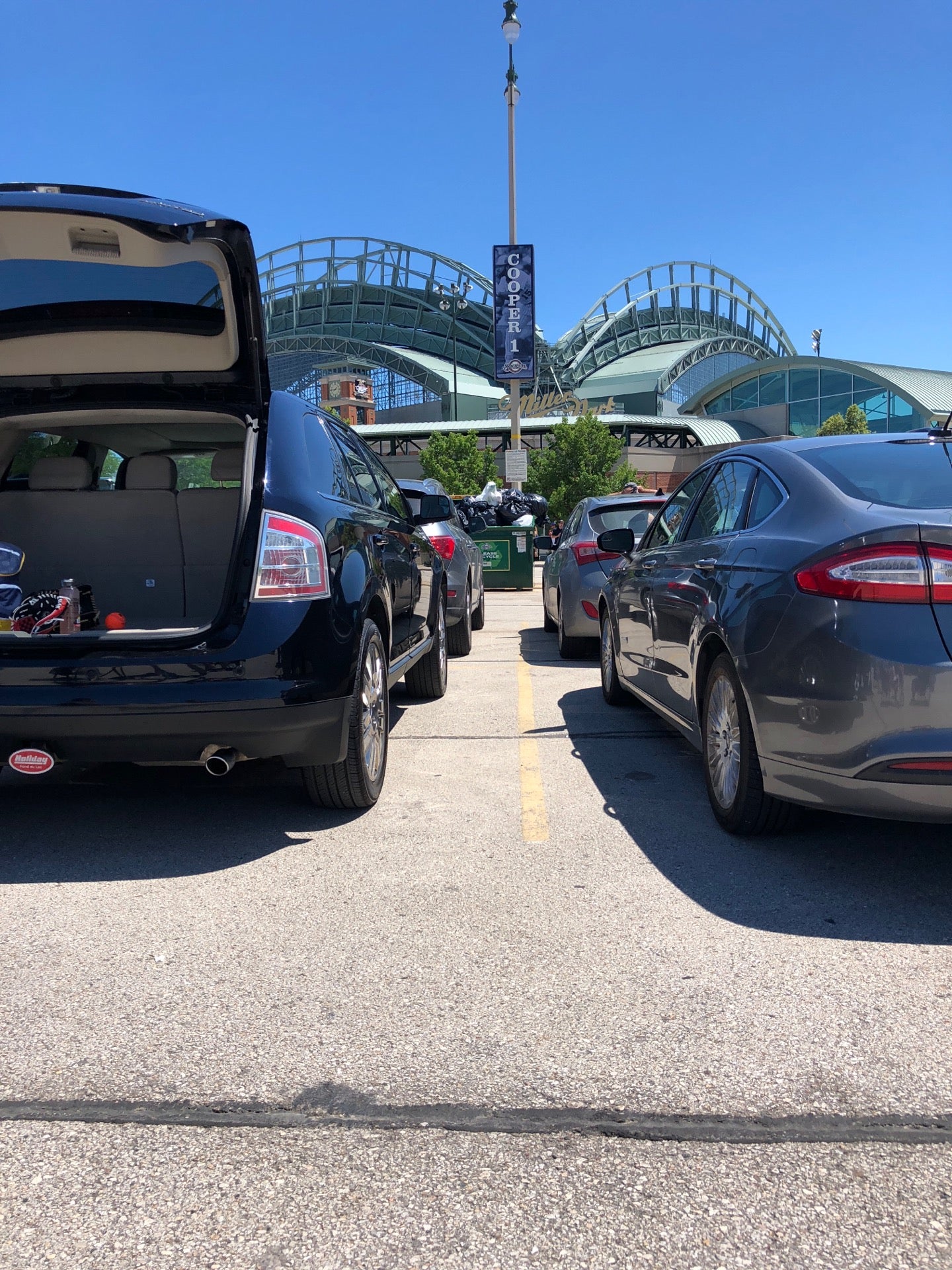 Cooper Parking Lot, Miller Park, Milwaukee, WI, Parking Garages MapQuest
