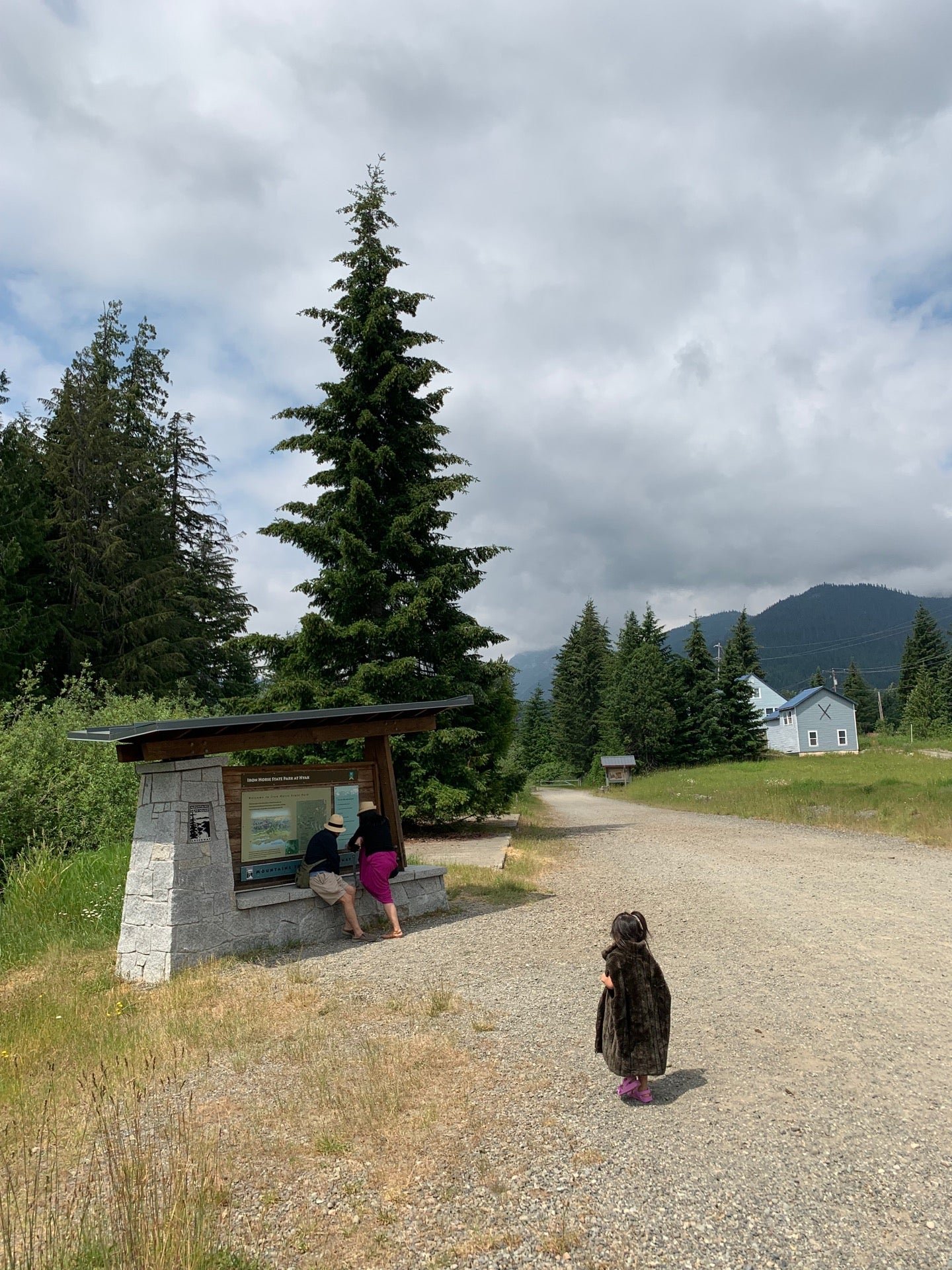Hyak Trailhead Iron Horse Trail, WA906, Snoqualmie Pass, WA, Outdoor