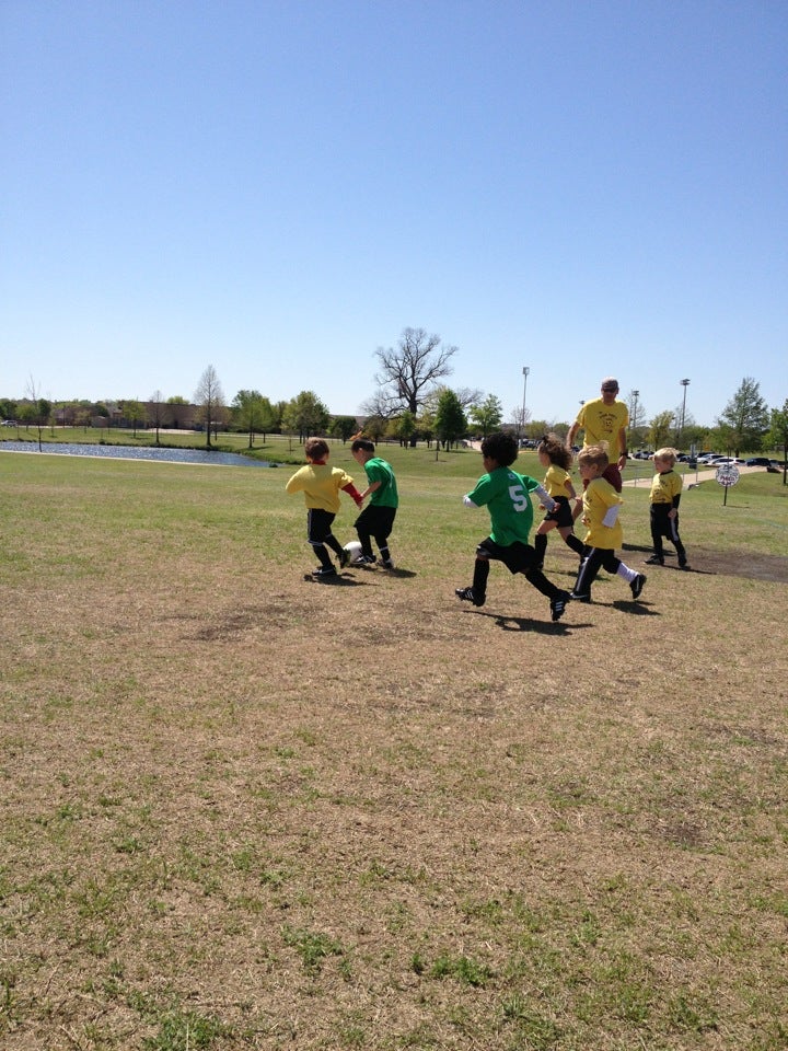 Russell Creek Soccer Fields, McDermott Rd, Plano, TX, Soccer Equipment