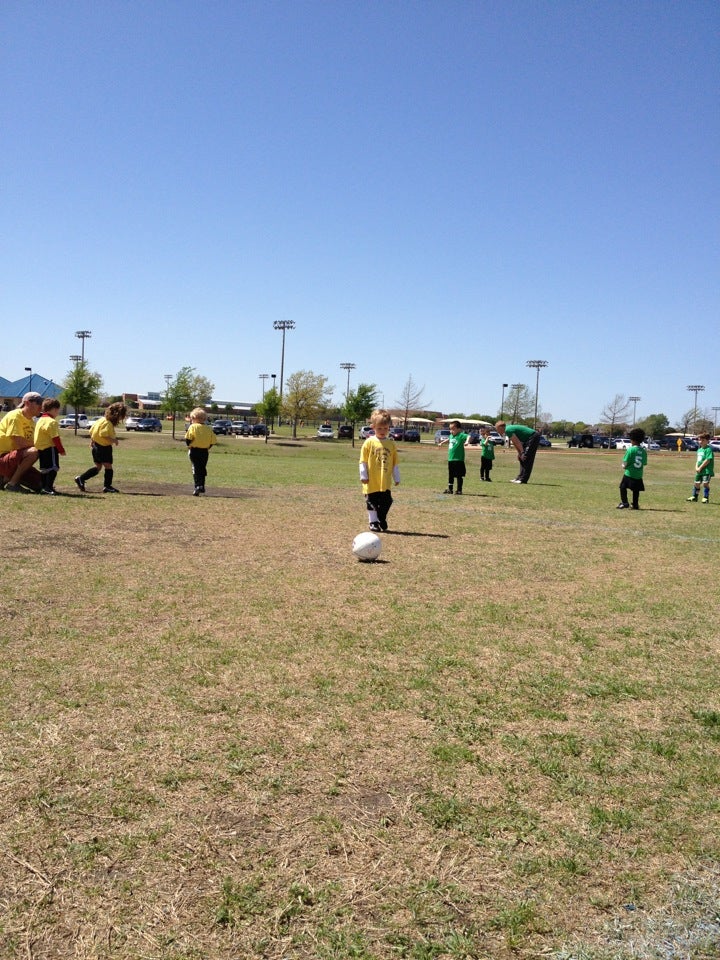 Russell Creek Soccer Fields, McDermott Rd, Plano, TX, Soccer Equipment