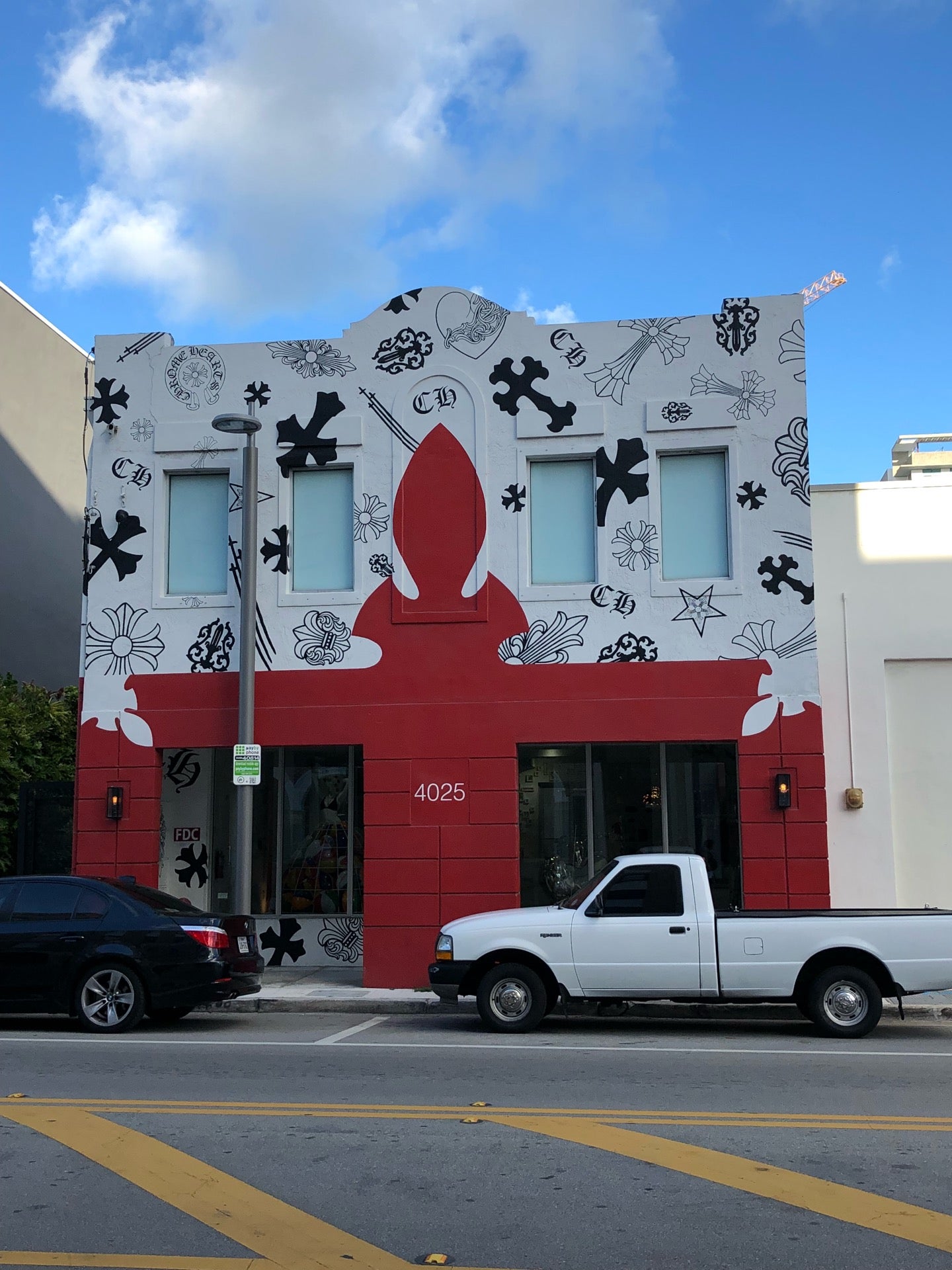 Chrome Hearts store in Miami, Florida