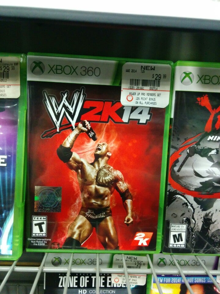 wwe 2k14 xbox one gamestop