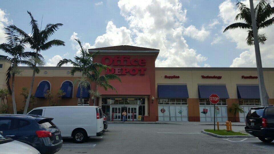 Office Depot, 10630 NW 19th St, Doral, FL, Office Supplies - MapQuest