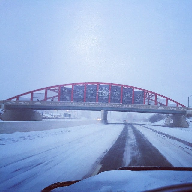 PFHoF Bridge, Dressler Rd, Canton, OH, Bridge MapQuest