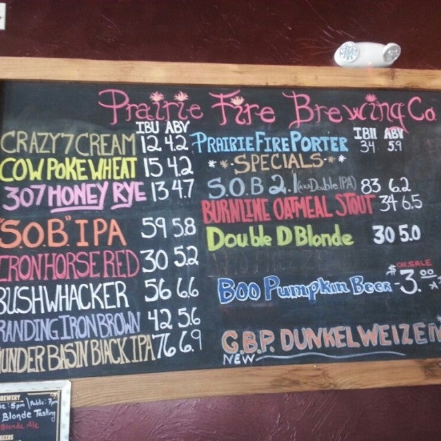 Prairie Fire Brewing, 601 S Douglas Hwy, Gillette, WY, Bars MapQuest