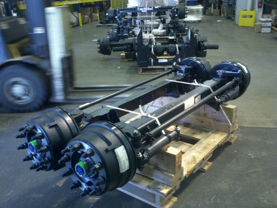 Hendrickson Auxiliary Axle Sys, 277 N High St, Hebron, OH, Truck