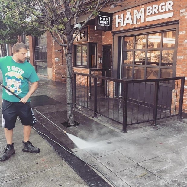 Hot Water Power Washing - 2 Guys 1 Powerwasher