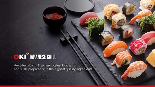 Oki clearance japanese grill