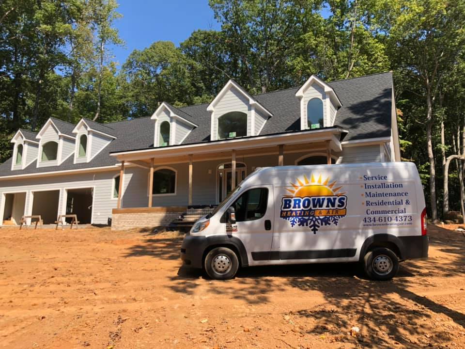 Browns Heating and Air, 407 Crowell Ln, Lynchburg, VA, Heating and air conditioning contractors