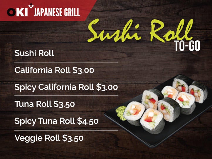 Oki japanese grill sale