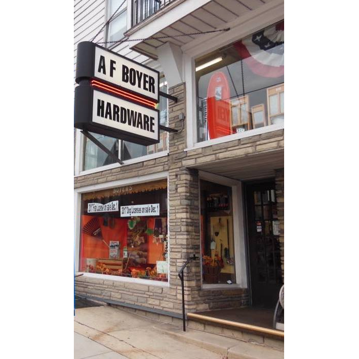 A F Boyer Hardware & Guns, 130 Main St, Slatington, PA MapQuest