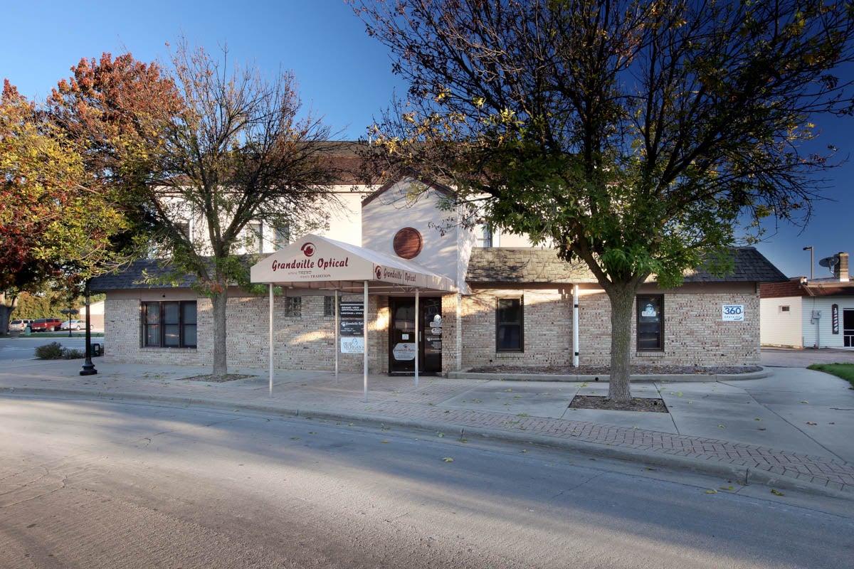 Grandville Optical, 4070 Chicago Dr SW, We share a parking lot with the
