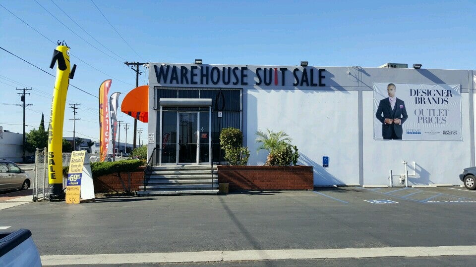 warehouse suit outlet