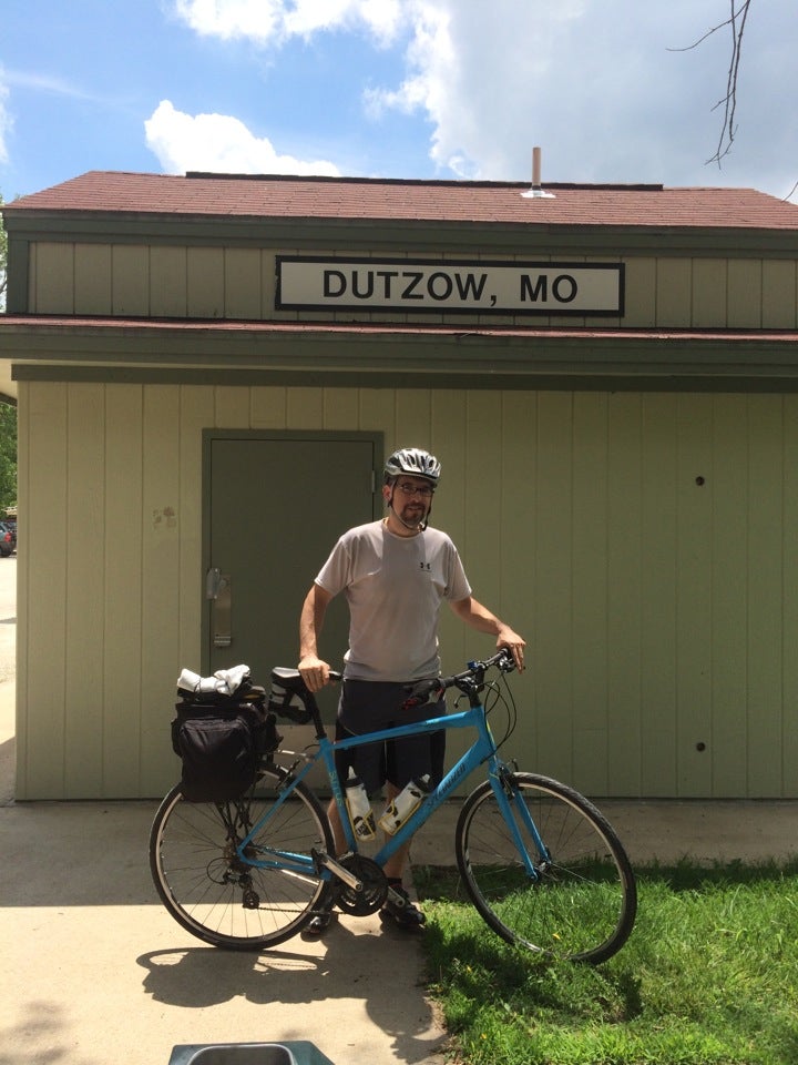 Katy Trail State Park Dutzow Trailhead, Dutzow, MO, Trail MapQuest