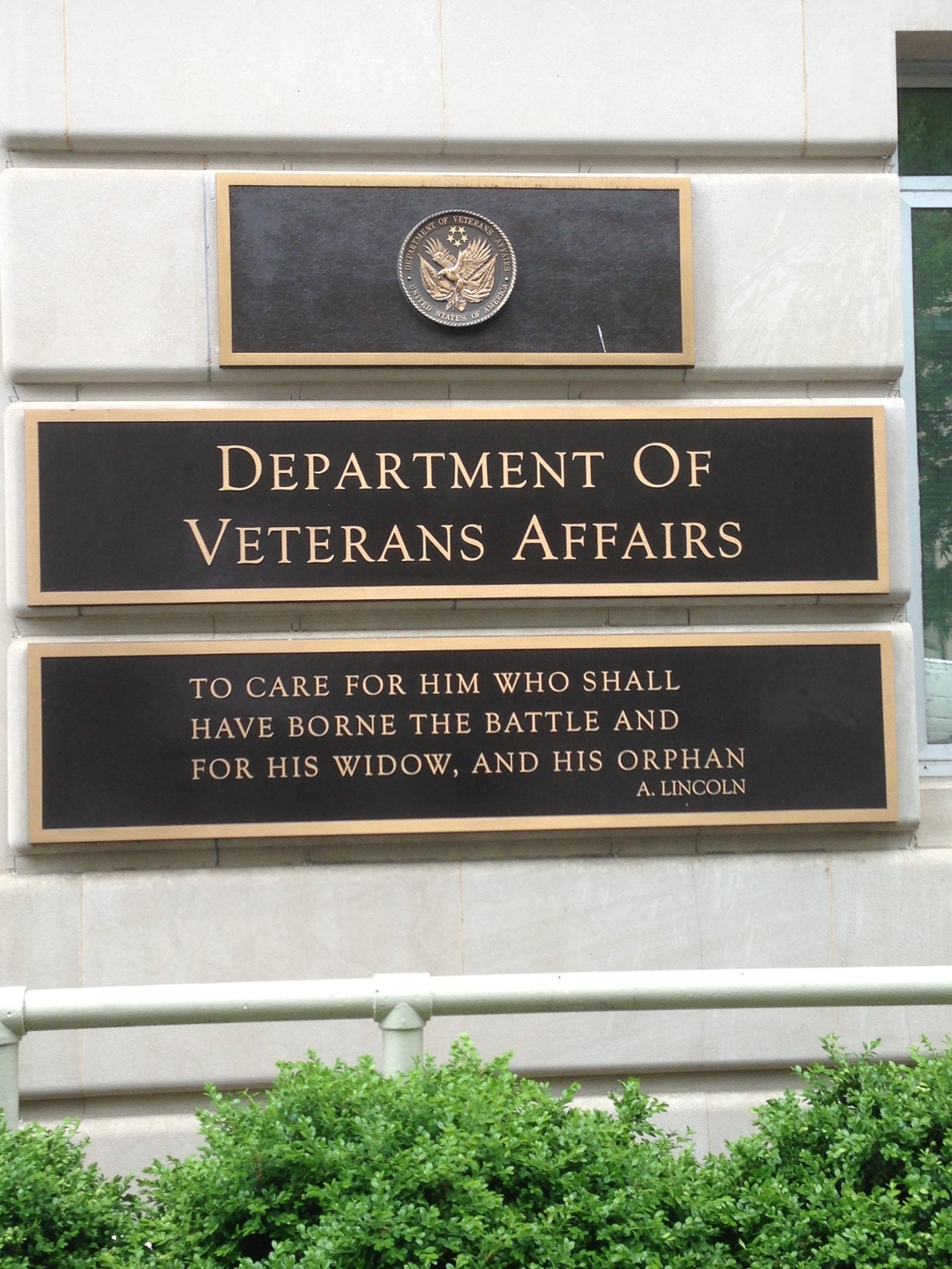 US Department of Veterans Affairs, 810 Vermont Ave NW, Washington, DC