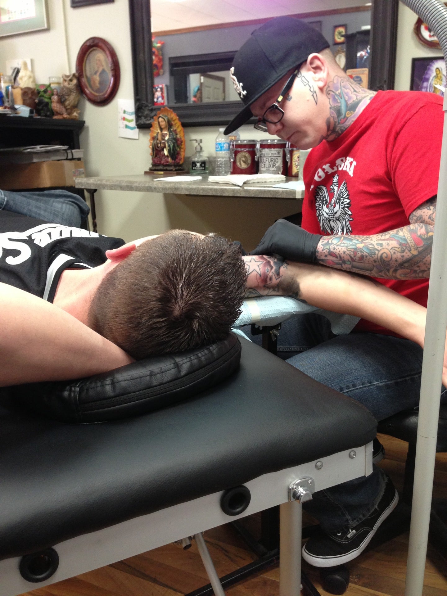 Imperfection Is Beauty Tattoo Arabic