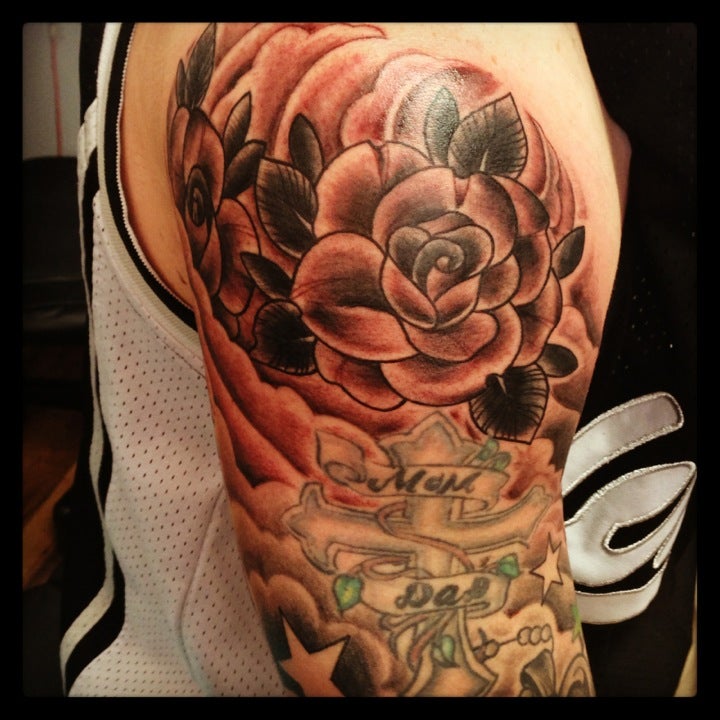 Imperfection Is Beauty Tattoo Arabic