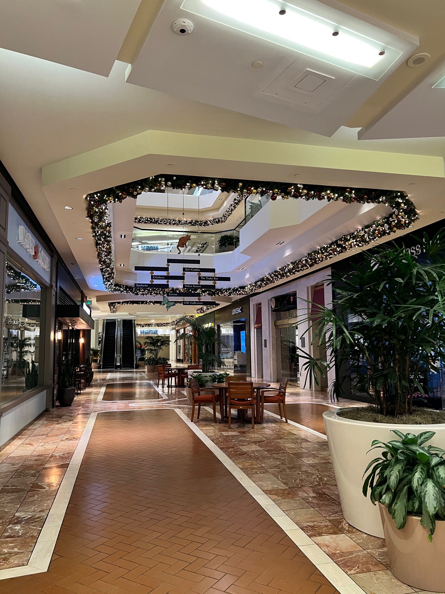 South Coast Plaza - Crystal Court 3rd Floor, The 3rd floor …